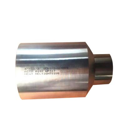 निर्बाध स्टेनलेस स्टील A182 WP317 SCH10SxSCH40S PBE स्वेज निप्पल