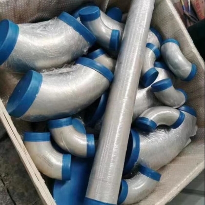 14 "SCH120 ASTM A860 WPHY60 45DEG कोहनी कम मिश्र धातु स्टील पाइप फिटिंग