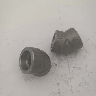 90 कोहनी ASME B16.11 ASTM B564 UNS N06022 SCH40s आकार 1 "सॉकेट वेल्ड कोहनी