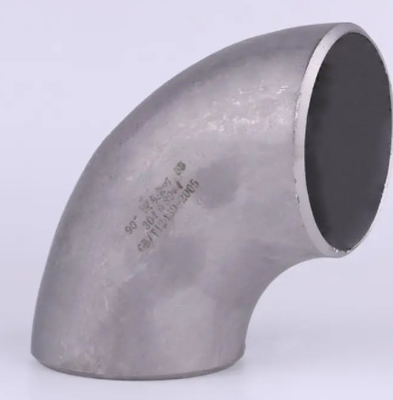 ASTM/UNS N02200 90 डिग्री बट वेल्डिंग कोहनी S/R DN80 SCH80 मिश्र धातु स्टील पाइप फिटिंग