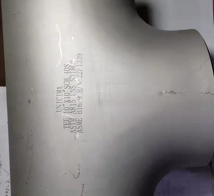 सीमलेस बट वेल्डिंग स्ट्रेट टी 8&quot;* 8&quot; SCH-40S ASTM A403-WP316/316L ASME B16.9