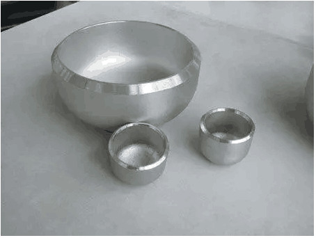 पाइप फिटिंग: बट वेल्डिंग कैप OD: 8 "SCH-80 मिश्र धातु 625 ASTM / UNS N06625