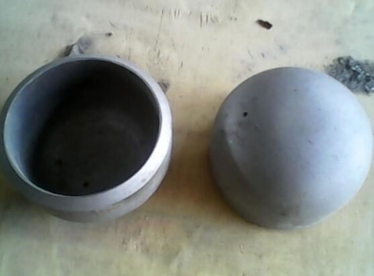 HastelloyB2 मिश्र धातु स्टील पाइप फिटिंग BW कैप 9&quot; SCH40 ASME B16.9