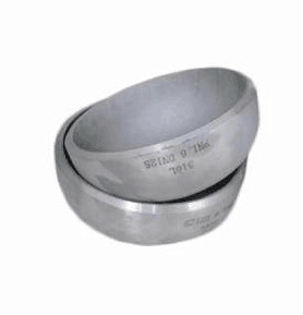 पाइप फिटिंग: बट वेल्डिंग कैप OD:18 &quot;SCH-80 मिश्र धातु 718 ASTM / UNS N07718