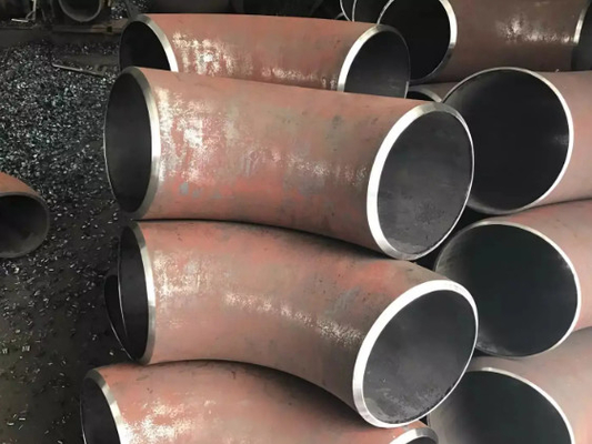 निर्बाध बट वेल्डिंग 90° लंबाई त्रिज्या कोहनी 8 ”SCH-XS ASTM N08825 मिश्र धातु 825