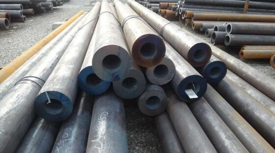 उच्च दबाव तापमान स्टील AISI / SATM A355 P91 सीमलेस पाइप्स OD 24 इंच Sch - 100