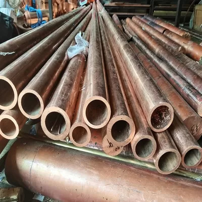 Cu 99% C11000 कॉपर निकल मिश्र धातु पाइप निर्बाध ASTM B42 कॉपर पाइप