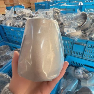 मिश्र धातु इस्पात पाइप फिटिंग बीडब्ल्यू कॉन रेड्यूसर डब्ल्यूटी2.5 मिमी 3