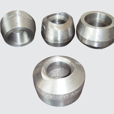 जाली एएसटीएम ए105 एफ304 6000# वेल्डोलेट स्टील पाइप फिटिंग