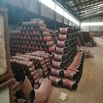 A234 WP5 स्टील पाइप फिटिंग 90 डिग्री LR एल्बो सीमलेस कार्बन स्टील एल्बो/अलॉय स्टील एल्बो/पाइप बेंड