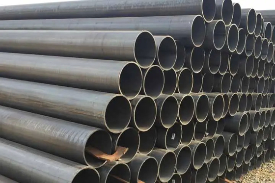 ASTM A106 A53 हाई प्रेशर बॉयलर पाइप हॉट रोल्ड सीमलेस कार्बन स्टील पाइप ऑयल पाइप लाइन