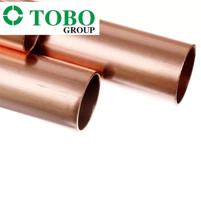TOBO से 419mm 16 इंच बड़ा व्यास सीमलेस कूपर निकल मिश्र धातु ट्यूब कॉपर पाइप