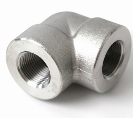 ASME/ANSI कार्बन स्टील स्टेनलेस स्टील उच्च दबाव स्तर सॉकेट वेल्डिंग कोहनी औद्योगिक ग्रेड अनुकूलन योग्य आकार पाइप फिटिंग