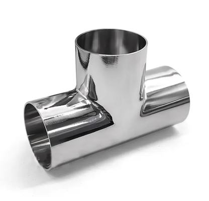 स्टेनलेस स्टील 304 टी 3वे पाइप फिटिंग BW ASME B16.9 SMLS 4