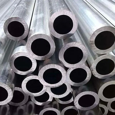 औद्योगिक और यांत्रिक उपकरणों के लिए कई बाहरी व्यास, दीवार की मोटाई और लंबाई वाली एल्यूमीनियम मिश्र धातु पाइप