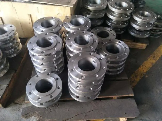 304 316L स्टेनलेस स्टील धातु धातु ASME B16.47 B16.5 ANSI वर्ग 150 300 पाउंड DIN RF FF फ्लैंज पर फिसलता है