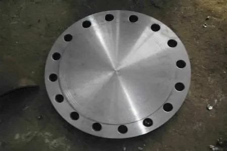 उच्च परिशुद्धता, उत्तम फिट, सीएनसी मशीनिंग (A182 F91) ASME B16.5 मिश्र धातु इस्पात फ्लैंज ब्लाइंड NPS 1 1/2