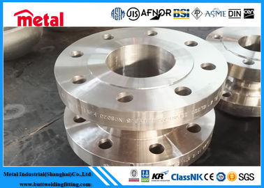 ASTM B462 N08020 निकल मिश्र धातु वेल्डिंग गर्दन निकला हुआ किनारा WN RF मिश्र धातु 20 SCH40