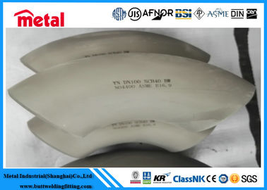 निकल मिश्र धातु स्टील पाइप फिटिंग सीमलेस 90 ° एलआर कोहनी 1