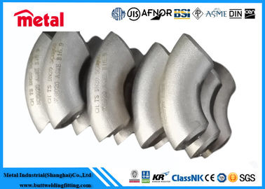 निकल मिश्र धातु पाइप बट वेल्डिंग 90° एल्बो हास्टेलॉय C276 ASME B16.9