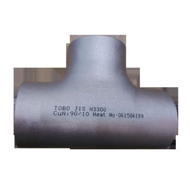 ASME B16.9 निर्बाध वेल्डिंग कनेक्शन SCH40 मिश्र धातु इस्पात 3/4 ''-24'' समान टी