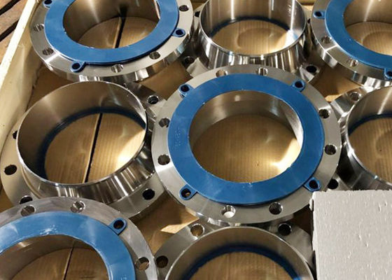 नालीदार 150psi Sch10s Astm A182 जीआर F51 वेल्डिंग गर्दन निकला हुआ किनारा