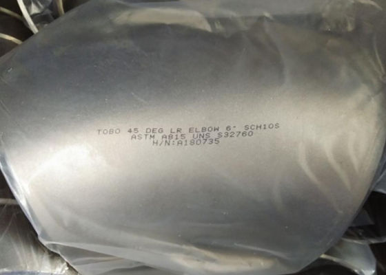 सुपर डुप्लेक्स स्टेनलेस स्टील एल्बो क्रॉनिफ़र1925HMO B366 WP1925N UNS 08926