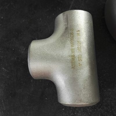 ASME WP310S 3-1 / 2 '' स्टेनलेस स्टील पाइप फिटिंग Sch60 गोल टी