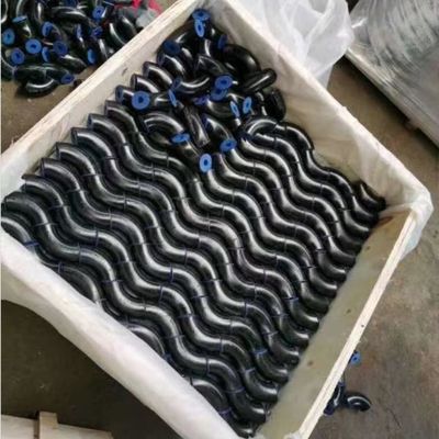 जीबी कार्बन स्टील वेल्डेड कोहनी 1.5 गुना 90 डिग्री सीमलेस पंचिंग कोहनी विस्तारित कस्टम 45 डिग्री 180 डिग्री