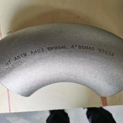 निकल मिश्र धातु पाइप बट वेल्डिंग 90° कोहनी बढ़ई 20Cb-3 ASME B16.9
