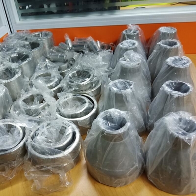 डुप्लेक्स स्टील पाइप फिटिंग रेड्यूसर एएसटीएम ए 185 एफ 53 2507 बट वेल्डिंग फिटिंग कॉन रेड्यूसर