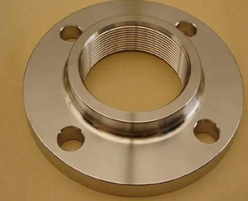 ASME/ANSI B16.9 मिश्र धातु 200 ASTM/UNS N02200 थ्रेडेड निकला हुआ किनारा 14