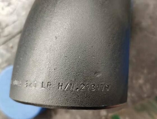 निर्बाध बट वेल्डिंग 90° लंबाई त्रिज्या कोहनी ASTM C70600 1/2 ”SCH40