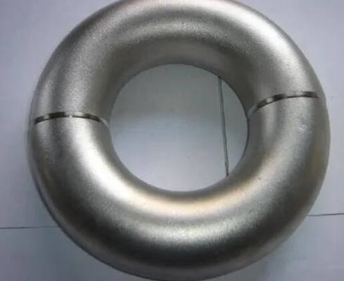 निर्बाध बट वेल्डिंग 90 ° लंबाई त्रिज्या कोहनी एएसटीएम C70600 10 ”SCH80