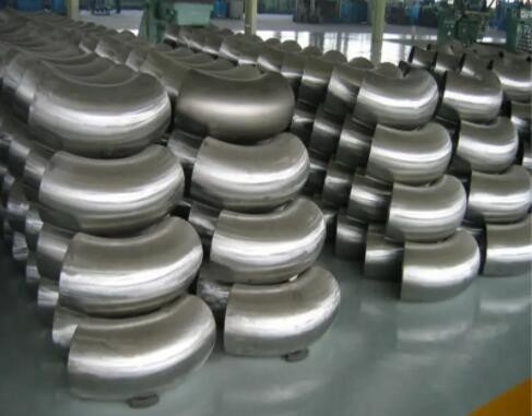 निर्बाध बट वेल्डिंग 90° लंबाई त्रिज्या कोहनी 2 ”SCH-80 ASTM A815 UNS S31803