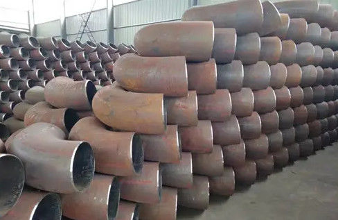 निर्बाध बट वेल्डिंग 90 ° लंबाई त्रिज्या कोहनी 12 ”SCH-20 ASTM N08825 मिश्र धातु 825