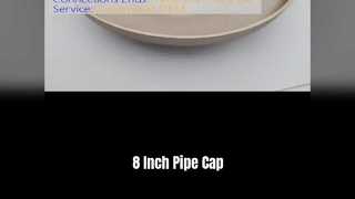 8 इंच कॉपर निकल पाइप कैप 16 बार दबाव