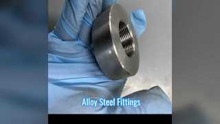 मिश्र धातु इस्पात पाइप फिटिंग कोहनी टीज़ रेड्यूसर