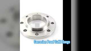 90/10 CuNi निकला हुआ किनारा PN10 वेल्ड गर्दन फ्लैट फेस